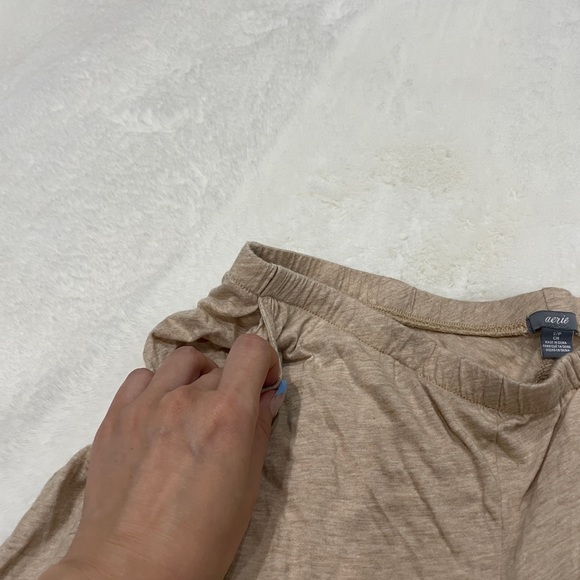 Aerie Lounge PJ pants with lace trim - Picture 6 of 6